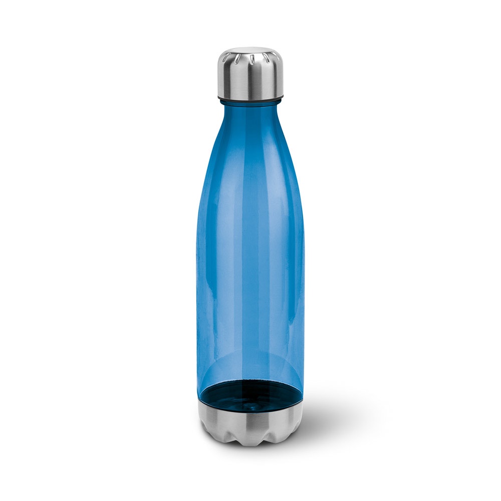 ANCER. Sportflasche aus AS und Edelstahl 700 ml - Blau