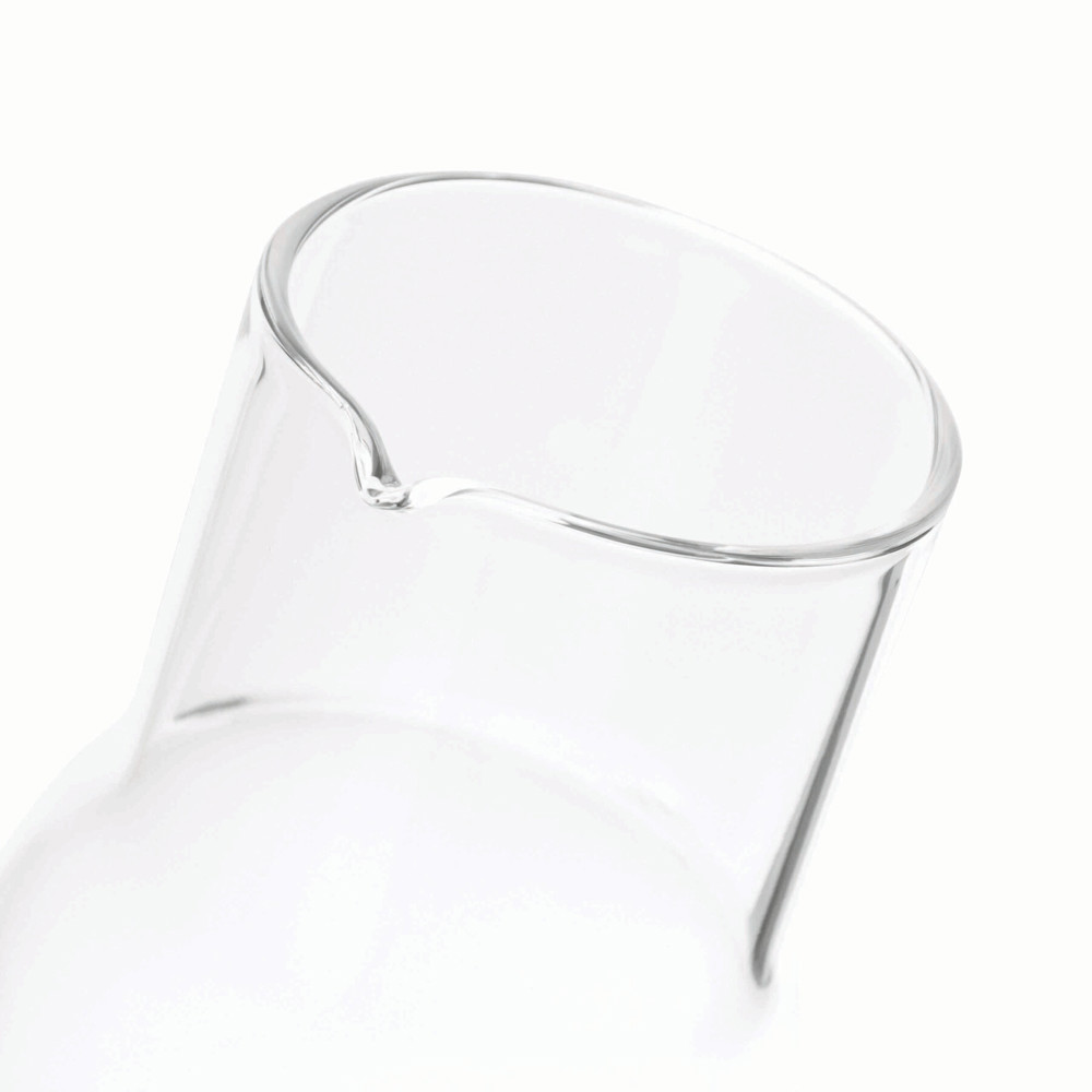CALMY - Glaskaraffe mit Trinkglas