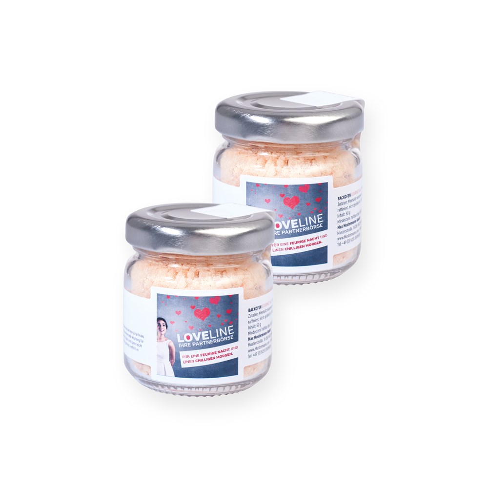 Backofen Gourmetsalz Mini Glas